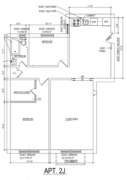 305 W 52nd St #2J, New York, NY 10019