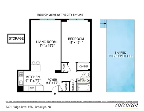 8301 Ridge Blvd #5D, Brooklyn, NY 11209