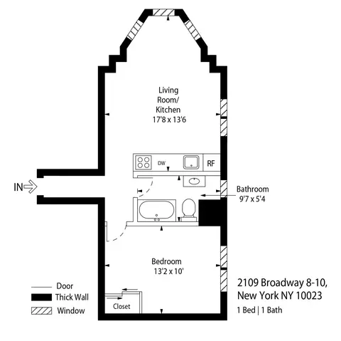 2109 Broadway #810, New York, NY 10023