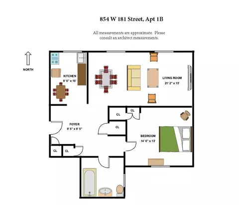 854 W 181st St #1B, New York, NY 10033