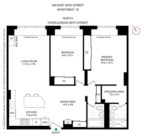 340 E 80th St #1D, New York, NY 10075