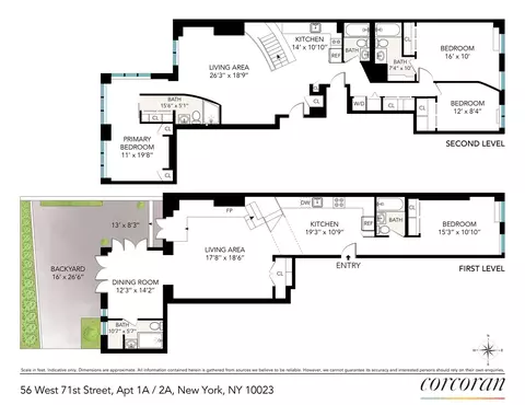 56 W 71st St #2A, New York, NY 10023