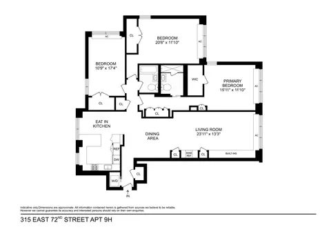 315 E 72nd St #9H, New York, NY 10021