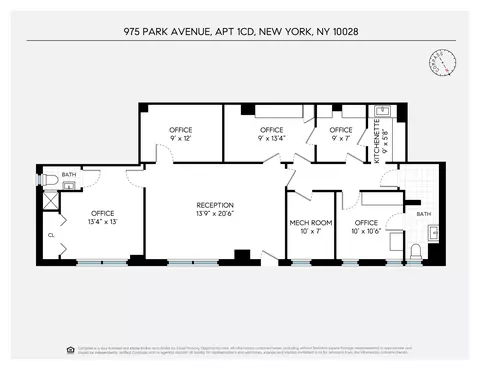 975 Park Ave #1CD, New York, NY 10028