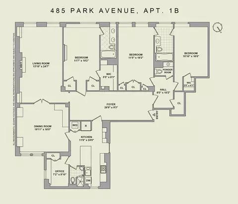 485 Park Ave #1B, New York, NY 10022
