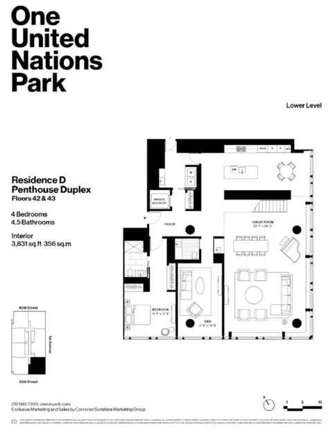 695 1st Ave #PHD, New York, NY 10016