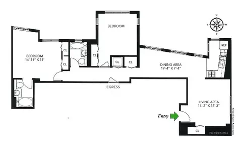 308 E 38th St #20D, New York, NY 10016