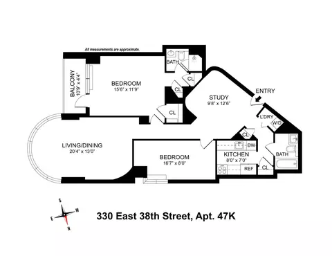 330 E 38th St #47K, New York, NY 10016