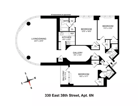 330 E 38th St #6N, New York, NY 10016