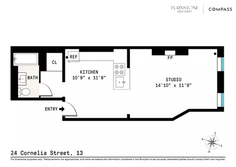 24 Cornelia St #13, New York, NY 10014