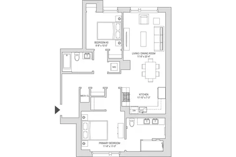 218 W 103rd St #11E, New York, NY 10025