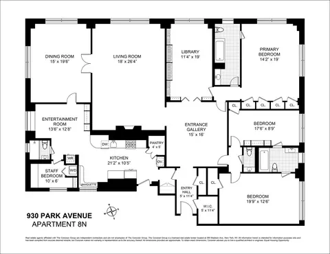 930 Park Ave #8N, New York, NY 10028
