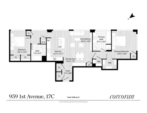 959 1st Ave #17C, New York, NY 10022
