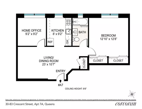 30-83 Crescent St #7A, New York City, NY 11102