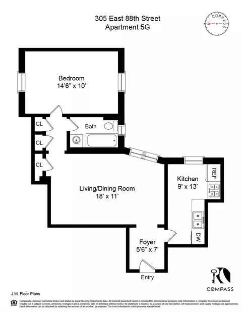 305 E 88th St #5G, New York, NY 10128