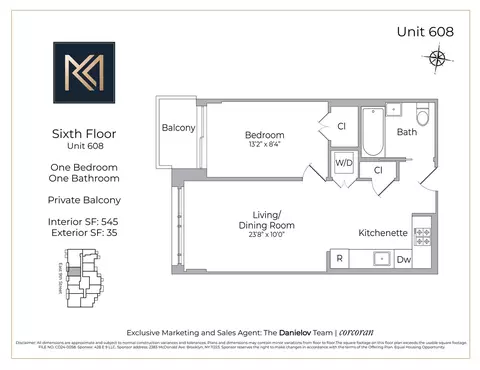428 E 9th St #608, Brooklyn, NY 11218
