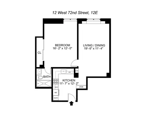 12 W 72nd St #12E, New York, NY 10023