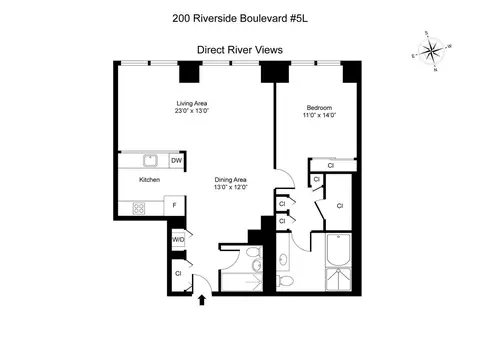 200 Riverside Blvd #5-L, New York, NY 10069