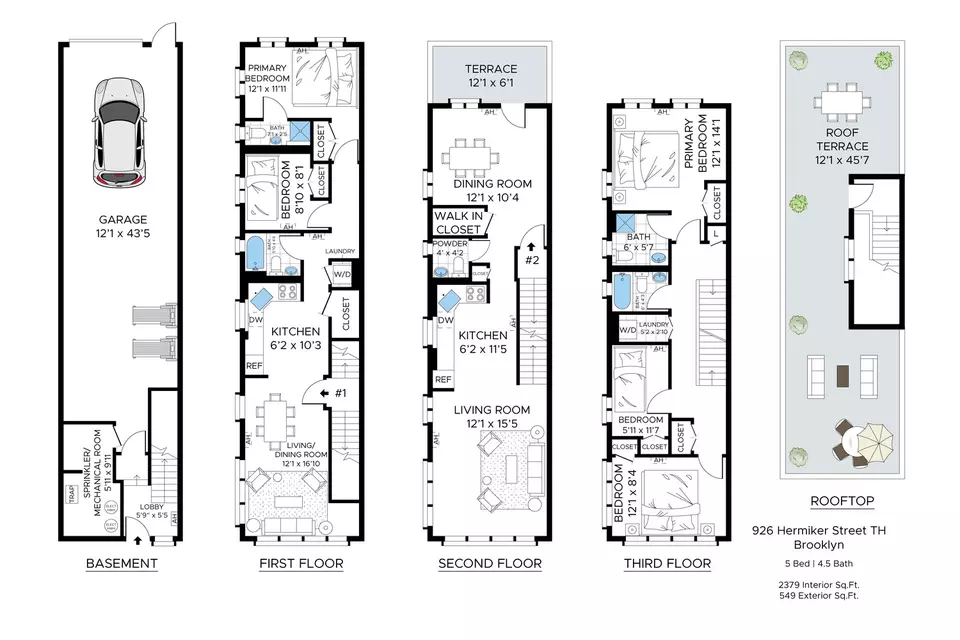 Floorplan - 926 Herkimer St, Brooklyn, NY 11233 photo 1 of 2