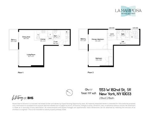 553 W 182nd St #5R, New York, NY 10033