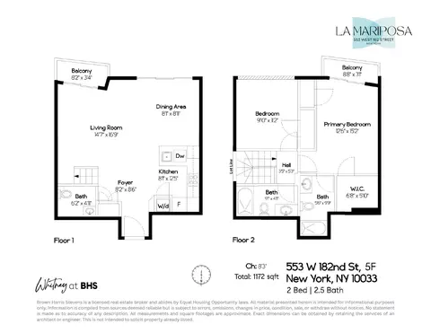 553 W 182nd St #5F, New York, NY 10033