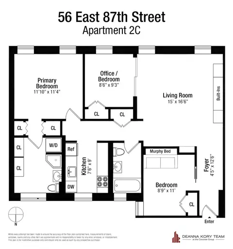 56 E 87th St #2C, New York, NY 10128