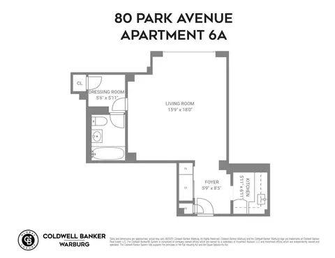 80 Park Ave #6A, New York, NY 10016