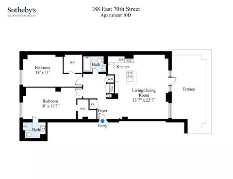 188 E 70th St #10D, New York, NY 10021