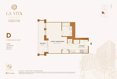 133-25 37th Ave #6-D, Flushing, NY 11354