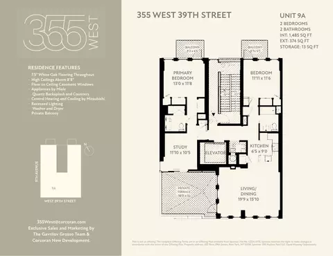355 W 39th St #9A, New York, NY 10018