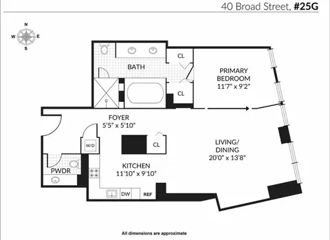 40 Broad St #25G, New York, NY 10004