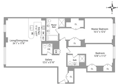 100 W 58th St #5B, New York, NY 10019