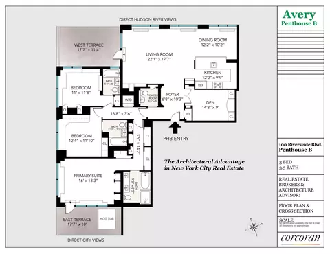 100 Riverside Blvd #PHB, New York, NY 10069