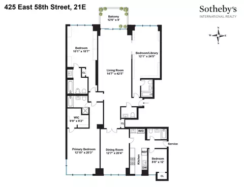 425 E 58th St #21E, New York, NY 10022