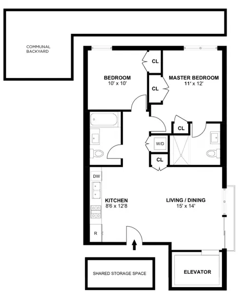 15 Roebling St #2B, Brooklyn, NY 11211