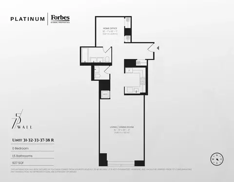 75 Wall St #32R, New York, NY 10005