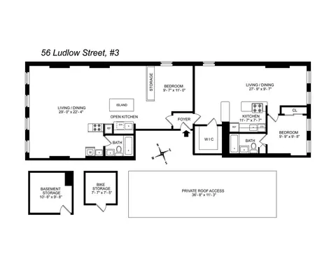 56 Ludlow St #3RD, New York, NY 10002