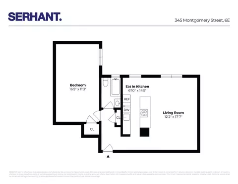 345 Montgomery St #6E, Brooklyn, NY 11225