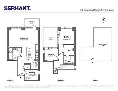 251 S 3rd St #PHA, Brooklyn, NY 11211