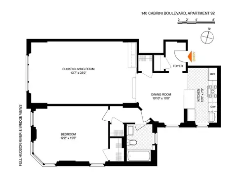 140 Cabrini Blvd #92, New York, NY 10033