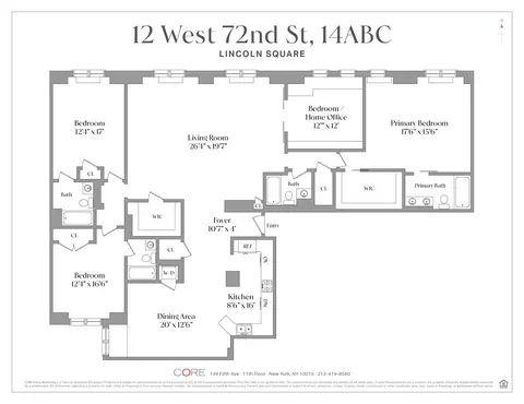12 W 72nd St #14ABC, New York, NY 10023