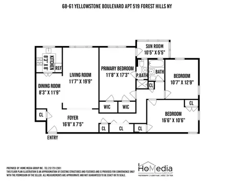 68-61 Yellowstone Blvd #519, New York City, NY 11375