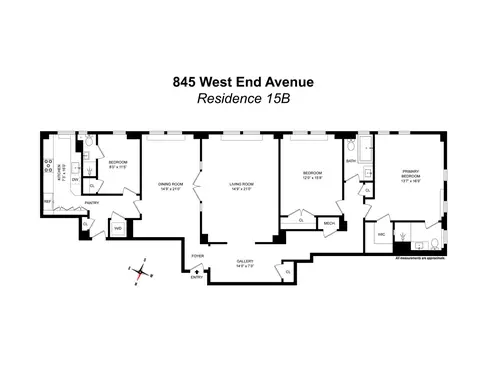 845 W End Ave #15B, New York, NY 10025