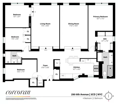 290 6th Ave #3CD, New York, NY 10014