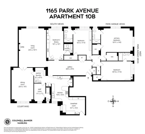 1165 Park Ave #10B, New York, NY 10128