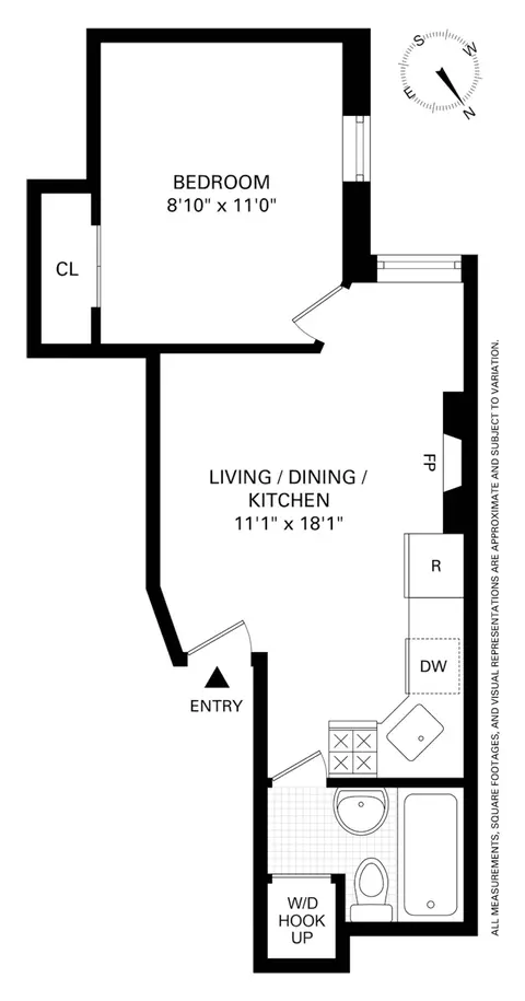 394 15th St #2RR, Brooklyn, NY 11215