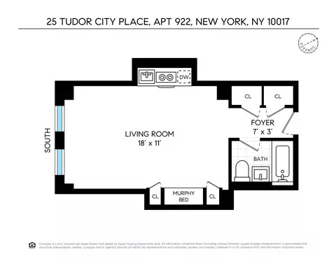 25 Tudor City Pl #922, New York, NY 10017
