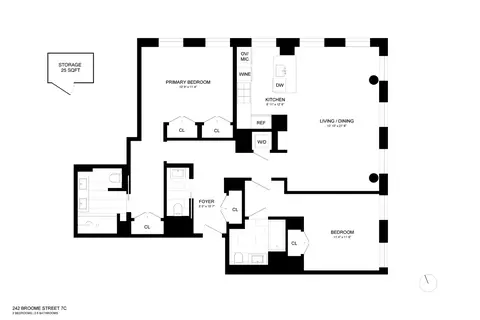 242 Broome St #7C, New York, NY 10002
