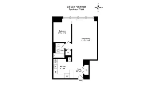 370 E 76th St #B308, New York, NY 10021
