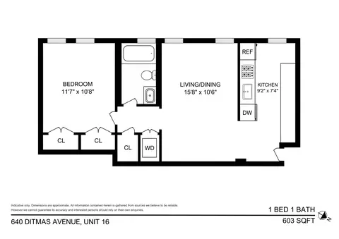 640 Ditmas Ave #16, Brooklyn, NY 11218